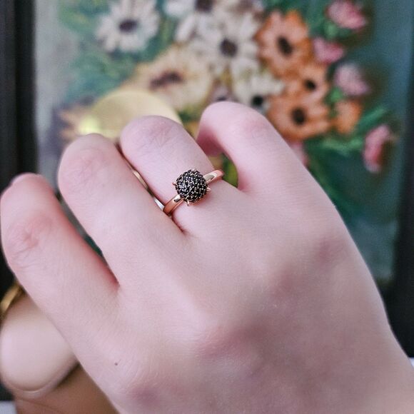 RARE Tiffany & Co. Spinel Sugar Stack 18K Rose Gold Paloma Picasso Ring 4 US - Picture 3 of 8